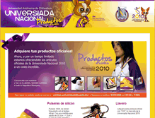 Tablet Screenshot of catalogo.universiada.uach.mx